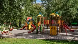 В ставропольском селе обустроили детскую площадку по губернаторской программе