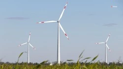 Новый ветропарк достроят в Туркменском округе к концу года