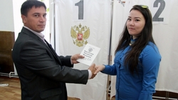 Голосование в в Туркменском районе началось.