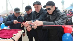 В ауле Туркменского округа отстроили спортивно-оздоровительный корпус